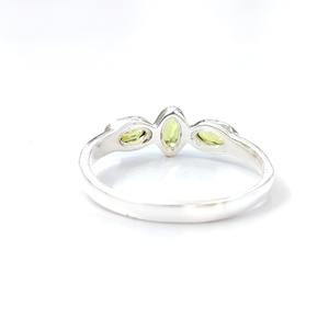 แหวนเพอริดอท เงินแท้ 925 แหวนพลอยเพอริดอท งานแฮนด์เมด คอลเลคชั่นแหวนสวยๆ เครื่องประดับเงิน ราคาขายส่ง - Product Image 3