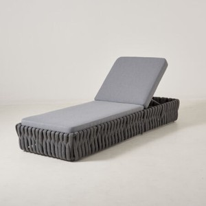 Dwoo <span class=keywords><strong>Outdoor</strong></span> Backyard Patio Lounge <span class=keywords><strong>Bed</strong></span> All Weather Marco de aluminio Ocio Playa Piscina Jardín Tumbona - Product Image 2