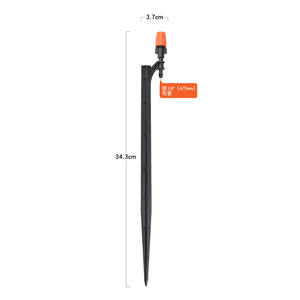 Microaspersor de Inserción para Jardín, 16.9cm, 22.5cm, 34.3cm, Boquilla Naranja, para Riego de Jardín, Riego de Flores, Aspersor Atomizador de Plástico - Product Image 2