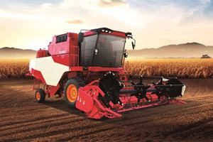 Chinese Top Brand Chinese Top Brand Gm100 Bibo Chinese Brand 139kw High Productivity Gm100 Wheel Combine <b>Harvester</b> on Sale - Product Image 5