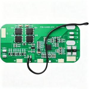 แผงวงจร BMS อัจฉริยะ 3s 4s 12V 10a สำหรับแบตเตอรี่ลิเธียมไอออน 14.4V 14.8V และแบตเตอรี่ LiFePO4 10.8V 11.1V พร้อม SMBus NTC - Product Image 1