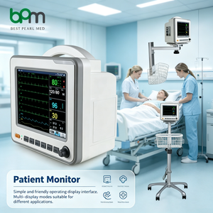 Moniteur patient compact multiparamètres de 8,4 pouces avec surveillance optionnelle Masimo SpO2 et EtCO2 - Product Image 3