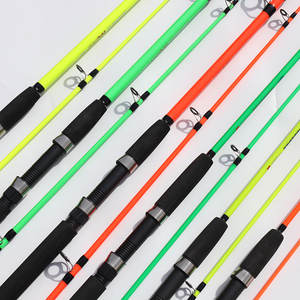 Canne à pêche inventaire liquidation Super dur poignée droite coulée tige engrenage solide Fiber <span class=keywords><strong>de</strong></span> verre leurre tige mer Interface ancre - Product Image 5