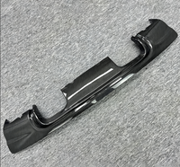 Diffuseur de pare-chocs arrière en fibre de carbone pour BMW E46 M3 1998-2004, style CSL, état neuf, kit carrosserie avec découpes pour l'échappement