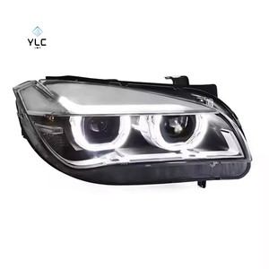 Accesorios para Automóviles <span class=keywords><strong>BMW</strong></span> <span class=keywords><strong>Serie</strong></span> 5 F10 F18, Faros Delanteros LED Completos 2011-2017, Luces Diurnas Delanteras, Plug and Play, Luz Trasera - Product Image 1
