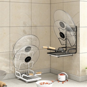 Stainless Steel Waterproof Double Tier Towel Organizer Modern <b>Kitchen</b> <b>Storage</b> <b>Rack</b> with Standing Installation - Product Image 5