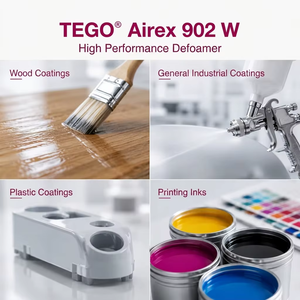 Additifs de revêtement TEGO <span class=keywords><strong>Airex</strong></span> 902W pour revêtements aqueux, agent antifoam silicone pour encre UV, élimination de la micro-mousse - Product Image 5