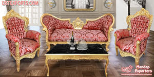 Conjunto de sofás tallados de estilo europeo para el hogar, muebles de salón de diseño antiguo moderno, tallado a mano clásico - Product Image 3