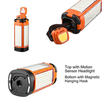 Tragbare Faltbare Magnetische Arbeitsleuchte Wiederaufladbare LED-Campinglampe Erweiterbares Stativ-Beleuchtungssystem für Werkstatt und Garage