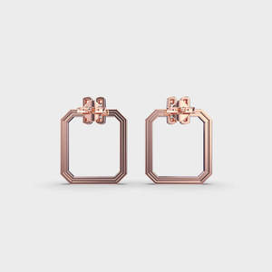 Fine Round Brilliant Moissanite <b>Stud</b> Earrings in 925 <b>Sterling</b> <b>Silver</b> Elegant Jewelry Stylish Gift for Women - Product Image 1