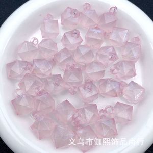 Perles pendantes en acrylique givré, effet nuit étoilée, pour bricolage, accessoires d'ornement de voiture, fournitures artisanales - Product Image 4