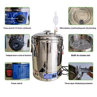Machine commerciale de distillateur d'hydrosol automatique enfichable pour l'extraction d'hydrosol d'huile essentielle de petit ménage pour la pompe de boissons
