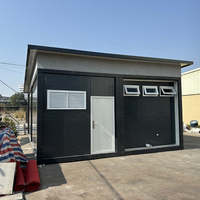 Emballage plat préfabriqué Panneau sandwich en acier Conteneur Bar Maison Cuisine pour hôtels Centres commerciaux Bars en plein air Restaurants à vendre Floride