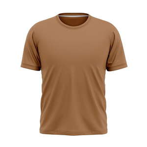 Camisas para hombres 220 GSM personalizado 3D bordado impreso algodón Camisetas manga corta Casual ropa de hombre al por mayor en Pakistán - Product Image 2