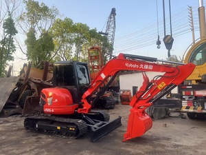 Mini-excavatrice U55-4 2020 de 5 tonnes avec godet de 0,2 m, moteur Cummins 49 kW, couleur rouge - Product Image 3