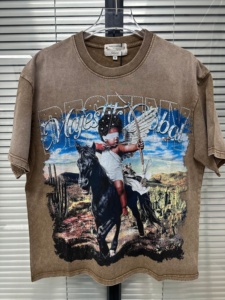 T-shirt da uomo oversize di marca Majestik Sportswear 2026, nuova collezione, <span class=keywords><strong>abbigliamento</strong></span> streetwear all'<span class=keywords><strong>ingrosso</strong></span> Majestic - Product Image 1