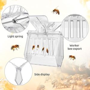 Queen Bee Catcher Cage Clips Queen Bee Marqueur Marqueur Bouteille avec Stylo Marqueur Multi Couleurs 14pcs <span class=keywords><strong>Kit</strong></span> Apicole - Product Image 6