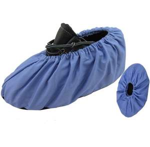 מותאם אישית מודפס לשימוש חוזר כיסוי נעליים נגד חלקה עמיד למים Dustproof ביתי כותנה בד רגל כיסוי - Product Image 2