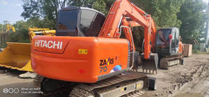 Excavatrice sur chenilles Hitachi ZX70 d'occasion de bonne performance 7 tonnes pelleteuse de bonne construction à vendre - Product Image 2
