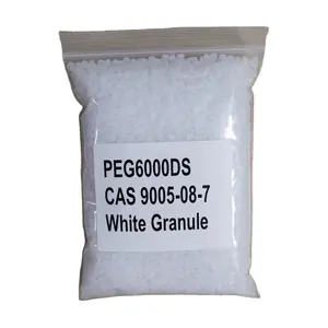 White Granule PEG6000DS CAS No.: 9005-08-7 White Granule Appearance