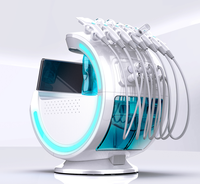 Machine hydrofaciale intelligente 7 en 1 d'équipement de beauté d'hydre de vergeture de bleu glacial pour des produits de beauté esthétiques pour des femmes
