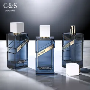 Crystal Perfume Glass Bottle Sprays Parfum Bottle 100ml Square Perfume Bottle 50ml