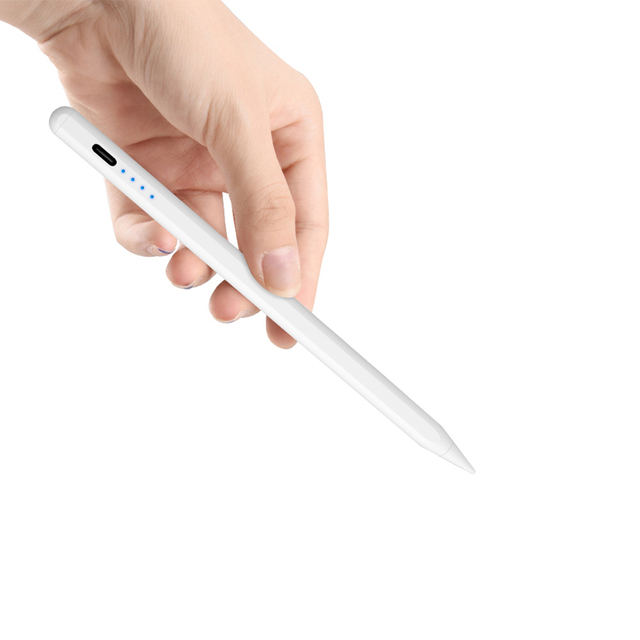 WiWU Active Rechargeable Stylus Pencil E Palm Rejection Touch Screen Tilt Function Stylus Pen for Pad Tablets