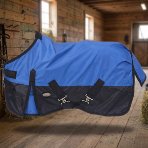 Manta Impermeable de Invierno para Caballos, de Forro Polar, Ajuste Contorneado, de Nailon, para Entrenamiento Ecuestre y Montar al Aire Libre - Product Image 1