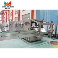 Machine de remplissage monobloc 3-en-1 automatique de 3 à 5 gallons, 120 à 1200 BPH, conçue en usine chinoise, avec certificat CE