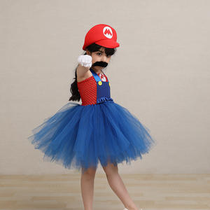 Halloween Cosplay Anime Costume Jeu de rôle Robe <span class=keywords><strong>Mario</strong></span> Pompen pour enfants Super Mary - Product Image 2