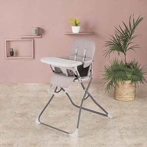 Silla Alta para Bebé Plegable y Portátil de Metal de Alta Calidad, Diseño Moderno, Segura y Ecológica, para Uso en el Dormitorio - Product Image 3
