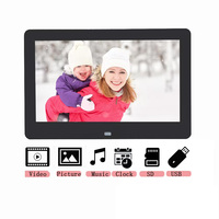 Venta al por Mayor de Reproductores de Video Electrónicos LCD Delgados, Reproductor MP4/AVI, Pantalla Publicitaria, Marco de Fotos Digital de 10 Pulgadas