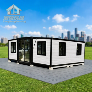 Maison préfabriquée anti-âge à montage rapide, conçue comme conteneur et transportable, avec maison conteneur pliable pour la résidence sur chantier - Product Image 1