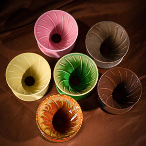 Kingze - Filtro de Café de Cerámica Ecológico, Portátil, <span class=keywords><strong>con</strong></span> Logotipo Personalizado, Taza de Filtro de Café Horneada en Horno para Baristas y Uso Doméstico - Product Image 2