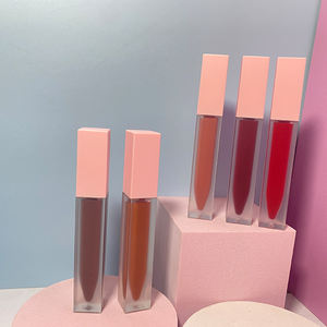 Wholesale 7 ML High Pigment <b>Lip</b> Gloss Custom Logo Vegan Cruelty-free Lipgloss Matte Liquid Lipstick - Product Image 5