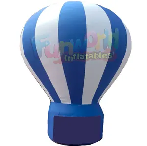 Franja de color globos hinchables baratos publicitarios globo aerostatico