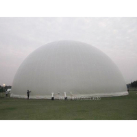30 m de diamètre. Dôme géant gonflable pour planétarium, tente de projection avec des sacs d'eau au fond, de l'usine Sino Inflatables