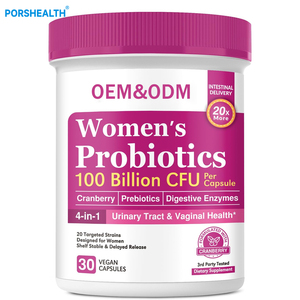 Suplemento Probiótico de Alta Actividad OEM para Mujeres, Equilibrio Digestivo, Apoyo Inmunológico, 10-800 Mil Millones de UFC/g, Tabletas con Certificación ISO - Product Image 1