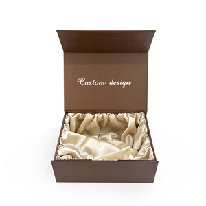 Tùy Chỉnh In Ấn Matt Cán Cà Phê Màu Nâu Tóc Giả Tóc Mở Rộng Đóng Mở Bìa Từ Hộp Quà Tặng Cho Phụ Nữ - Product Image 4