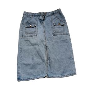 <span class=keywords><strong>Ropa</strong></span> usada mixta de proveedor al por mayor, Falda vaquera mixta de segunda mano larga para mujer en paquete Ukay - Product Image 2