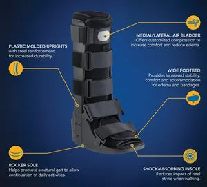 Bota de tornozelo para pediatrica, premium walker