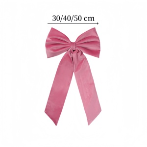 Meichuanghui bán buôn OEM ODM giáng sinh Bow trang trí Giáng sinh nhung đỏ Ribbon Bow trang trí nội thất cầu thang lan can và Cây giáng sinh - Product Image 5