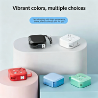 Câble de charge USB rétractable 3-en-1 avec support de téléphone, motif personnalisé, charge rapide, idéal comme cadeau promotionnel pour entreprise