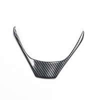 Volant de voiture en plastique pour RAV4 2013-2019, motif carbone modifié, panneau de navigation noir, décoration intérieure de voiture