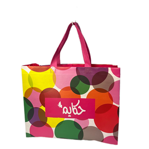 Sac de courses réutilisable pliable en PP non tissé recyclé avec logo personnalisé pour transporter des articles de courses en provenance du supermarché - Product Image 1