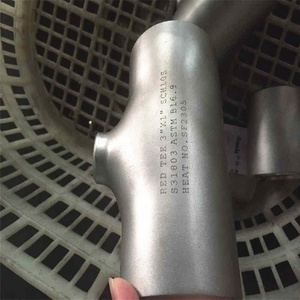 ANSI ASME B16.9 304 316 316L 304L SCH40 3&quot; BW Butt Welded <strong>Tee</strong> SS Fittings White Steel 3 Way Seamless <strong>Unequal</strong> <strong>Tee</strong> <strong>Reduced</strong> <strong>Tee</strong>