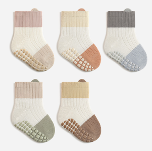 <span class=keywords><strong>Calcetines</strong></span> de suelo para bebé, costura sin hueso, interior antideslizante y resistente al frío para <span class=keywords><strong>primeros</strong></span> <span class=keywords><strong>pasos</strong></span> - Product Image 1