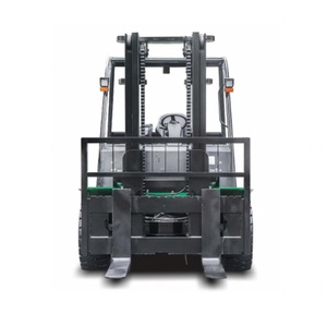 6000kg Rated Load Lithium Battery Electric Forklift Truck Compact Counterbalance Solid Tire Warehouse Forklift - Product Image 1