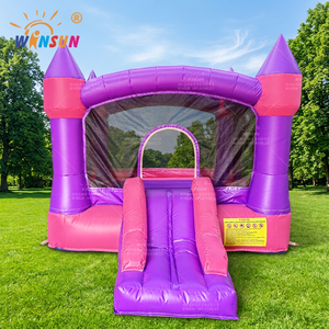 Castillo Inflable Combinado con Trampolín, Brincolín de PVC con Certificación CE, Tamaño Personalizado - Product Image 1