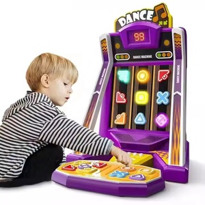 Finger Dance Machine Toys Mini Arcade Machine Botón Juego Forma Desafío Juego de memoria Juego de empuje rápido - Product Image 1